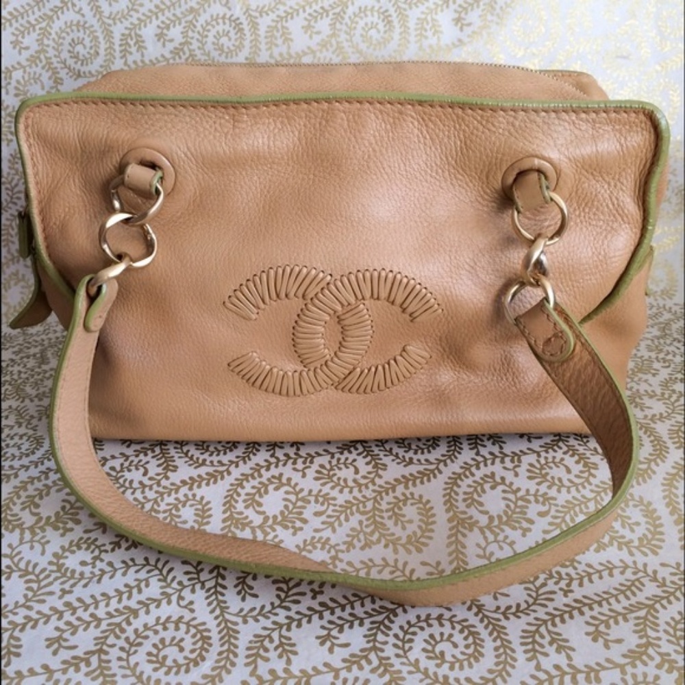 Authentic Chanel Lambskin Bag